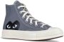 Comme des Garçons Grijze Canvas Chuck Taylor High-Top Sneakers Grijs Dames - Thumbnail 2