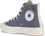 Comme des Garçons Grijze Canvas Chuck Taylor High-Top Sneakers Grijs Dames - Thumbnail 3