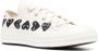 Comme des Garçons Hartprint Canvas Sneakers Beige Dames - Thumbnail 2