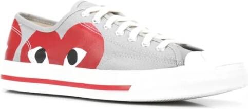 Comme des Garçons Jack Purcell Sneakers Drizzle Egret-Red Multicolor Heren