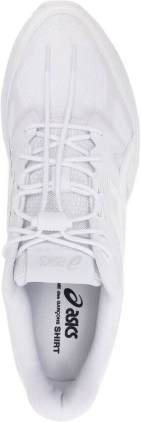 Comme des Garçons Luxe Witte Sneakers met Unieke Sluiting White Heren