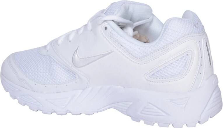 Comme des Garçons Mesh Swoosh Rubberen Zool Sneakers White Heren