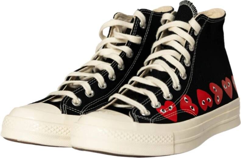 Comme des Garçons Hart Chuck Taylor 70 High Top Black Heren