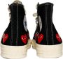 Comme des Garçons Hart Chuck Taylor 70 High Top Black Heren - Thumbnail 4