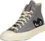 Comme des Garçons Play Big Heart Ct70 Hi-Top Sneakers Gray Heren - Thumbnail 2