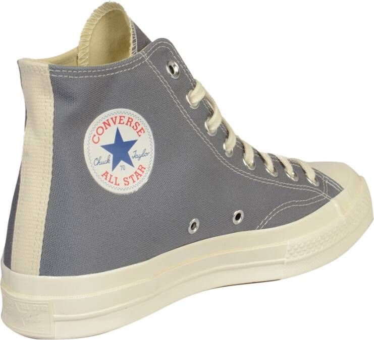 Comme des Garçons Play Big Heart Ct70 Hi-Top Sneakers Gray Heren