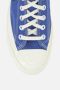 Comme des Garçons Play Blauwe Canvas Lage-Top Hart Sneakers Blue Heren - Thumbnail 4