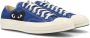 Comme des Garçons Play Blauwe Chuck 70 CDG OX Sneakers Blue Heren - Thumbnail 2