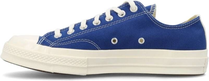 Comme des Garçons Play Blauwe Chuck 70 CDG OX Sneakers Blue Heren