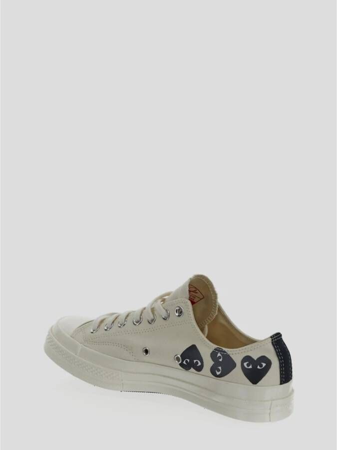 Comme des Garçons Play Canvas Chuck 70 CDG OX Sneakers White Heren