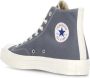 Comme des Garçons Play Canvas High Top Sneakers Grijs Gray Dames - Thumbnail 4