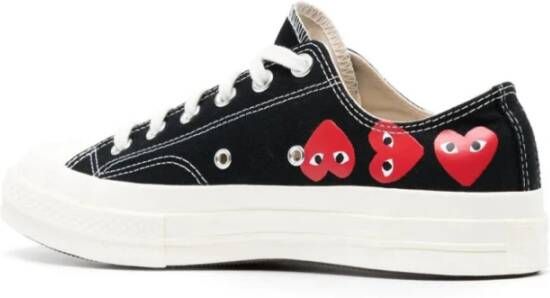 Comme des Garçons Play Chuck 70 Heart-Print Sneakers Black Heren