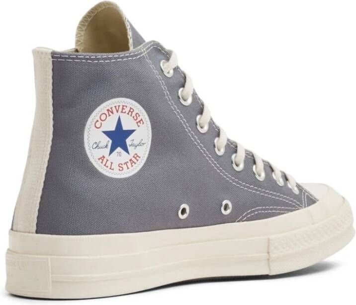 Comme des Garçons Play Chuck 70 High-Top Sneakers Grijs Gray Heren