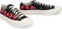 Comme des Garçons Play Zwarte Heart Low-Top Canvas Sneakers Multicolor - Thumbnail 24