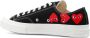 Comme des Garçons Play Zwarte Heart Low-Top Canvas Sneakers Multicolor - Thumbnail 21