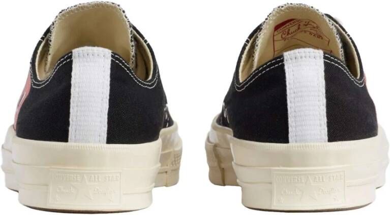 Comme des Garçons Play Chuck 70 Low Zwarte Sneakers Beperkte Oplage Black Heren