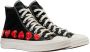 Comme des Garçons Play Chuck 70 Multi Heart High Zwarte Sneakers Black Heren - Thumbnail 4