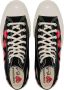 Comme des Garçons Play Chuck 70 Multi Heart High Zwarte Sneakers Black Heren - Thumbnail 6