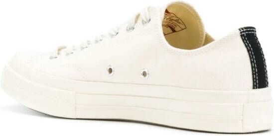 Comme des Garçons Play Chuck Taylor 1970s Lage Sneakers White Heren