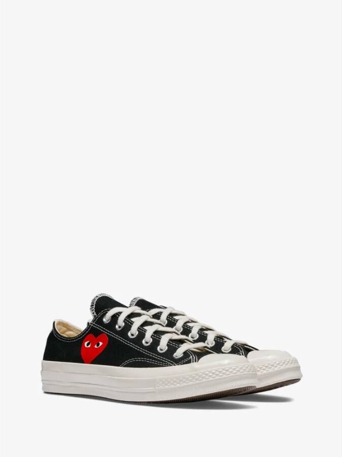 Comme des Garçons Play Chuck Taylor Lage Top Sneakers Wit White Dames