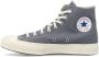 Comme des Garçons Play Grijze Canvas Chuck 70 CGD Hi Sneakers Gray Dames - Thumbnail 3