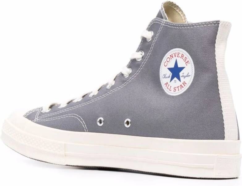 Comme des Garçons Play Grijze Heart Ct70 Hi Top Sneakers Gray Heren