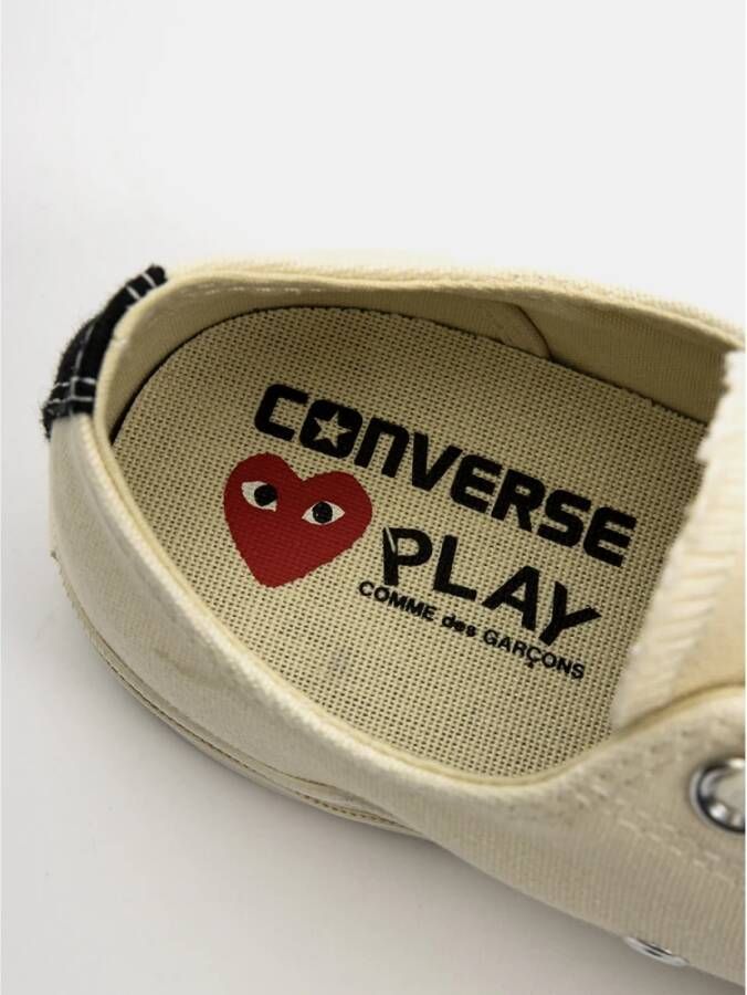 Comme des Garçons Play Grote hart sneakers Beige Dames