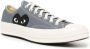 Comme des Garçons Play Hart Motief Canvas Sneakers Grijs Gray Dames - Thumbnail 4