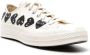 Comme des Garçons Play Hart Sneakers Wit Katoen Laag Veters White Heren - Thumbnail 4