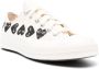 Comme des Garçons Play Zwarte Heart Chuck '70 Lage Sneakers White Heren - Thumbnail 3