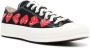 Comme des Garçons Play Zwarte Heart Low-Top Canvas Sneakers Multicolor - Thumbnail 14