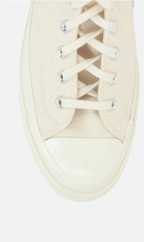 Comme des Garçons Play Hartprint High-Top Canvas Sneakers White Dames