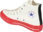 Comme des Garçons Play Hoge Top Sneakers White Heren - Thumbnail 3