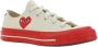 Comme des Garçons Play Iconische Heart 70 Sneakers met Logo White Heren - Thumbnail 2