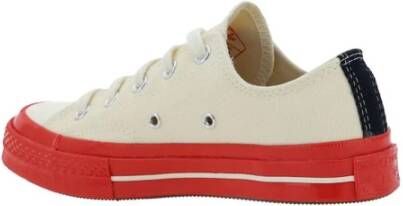 Comme des Garçons Play Iconische Heart 70 Sneakers met Logo White Heren