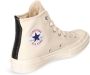 Comme des Garçons Play Rode Hart Chuck 70 Hoge Sneaker Beige Dames - Thumbnail 2