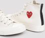 Comme des Garçons Play Rode Hart High Top Sneakers White Dames - Thumbnail 4