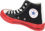 Comme des Garçons Play Rode High Top Sneakers Black Heren - Thumbnail 3