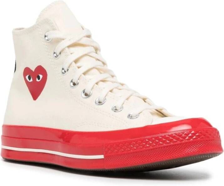 Comme des Garçons Play Sneakers Red Dames