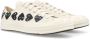 Comme des Garçons Play Witte Multi Heart Low Top Sneakers Beige Heren - Thumbnail 2