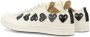 Comme des Garçons Play Witte Multi Heart Low Top Sneakers Beige Heren - Thumbnail 4