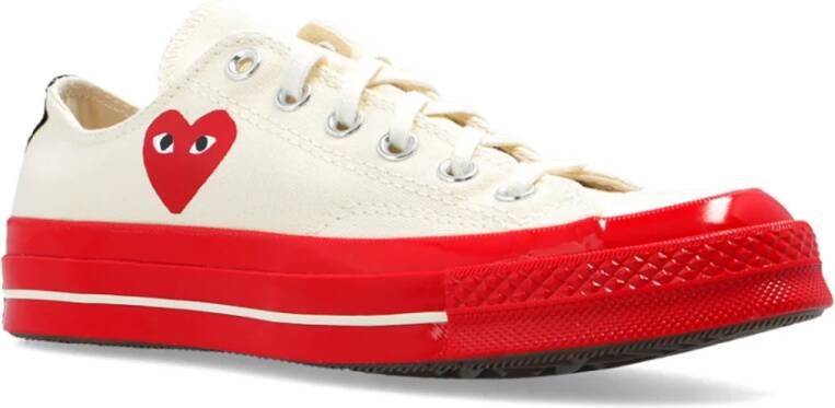 Comme des Garçons Play x Converse Beige Heren