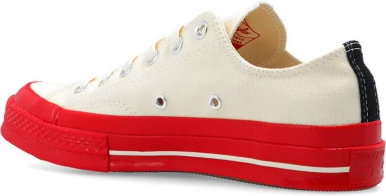 Comme des Garçons Play x Converse Beige Heren