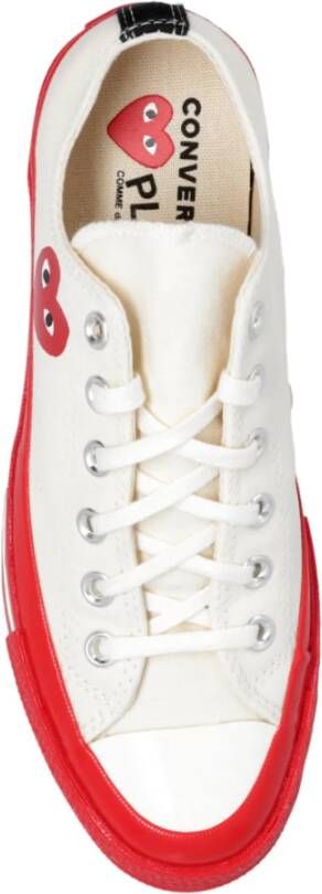 Comme des Garçons Play x Converse Beige Heren