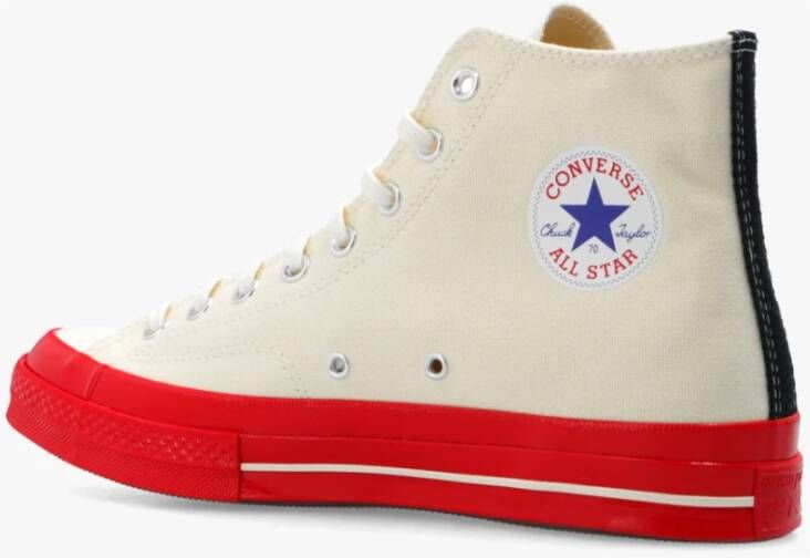 Comme des Garçons Play x Converse Beige Heren