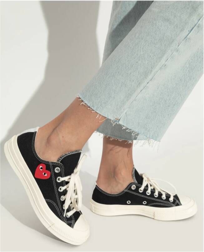 Comme des Garçons Play X Converse Black Dames