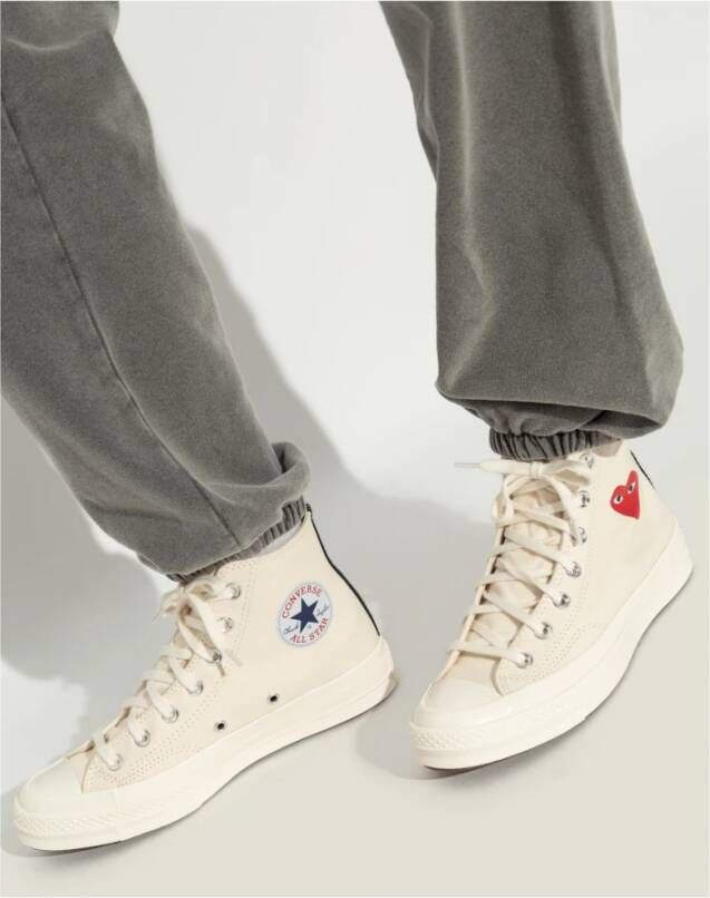 Comme des Garçons Play X Converse White Dames