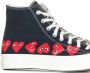 Comme des Garçons Play Zwarte Hartprint Sneakers Black Heren - Thumbnail 4