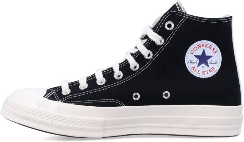 Comme des Garçons Play Zwarte Sneakers voor Iedereen Black Heren