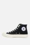 Comme des Garçons Play Zwarte High-Top Canvas Sneakers Black Dames - Thumbnail 4